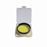 Kson 1.25/2 Inch 495nm Yellow Longpass Aluminum Alloy Telescope Filter with 1 Year Warranty for Moon & Jupiter Detailed Observing